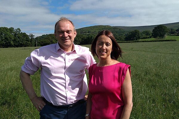 Ed Davey and Jane Dodds